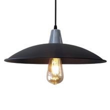 Rsylight Retro Metal Sarkıt Rustik Tekli Sarkıt Siyah Krom Askılı Avize