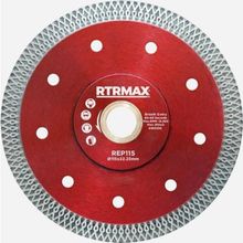 RTRMAX REP115 115 İnce Çapraz Dişli Hassas Kesim Elmas Testere