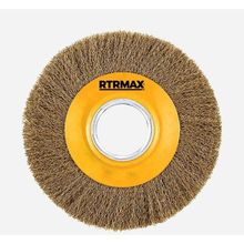 RTRMAX RH23150 150 mm Saçaklı Daire Tel Fırça