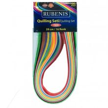 Rubenis 7800 16 Renk 39 Cm 120'li Quilling Kağıdı