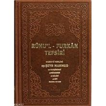 RUHU'L-FURKAN TEFSIRI 9 (DERI CILT) - MAHMUD USTAOSMANOĞLU