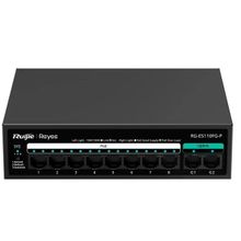 Ruijie Reyee RG-ES110FG-P 8 Port FE PoE 110W 2 Port Gigabit Yönetilemez Switch