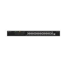 Ruijie Reyee RG-ES126FGS-LP 24 Port FE PoE 180W +2GE +1 Combo Yönetilemez Switch