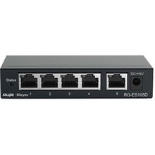Ruijie RG-ES105D 5 Port 10-100 Mpbs Metal Kasa Switch