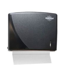 Rulopak 200'lü Siyah Modern Z Katlama Kağıt Havlu Dispenseri