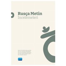 Rusça Metin İncelemeleri - Nobel Akademik Yayıncılık
