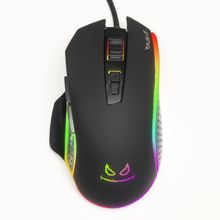 Rush Gloria RM16 Rgb 2400DPI Gri Makro Oyuncu Mouse