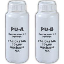 RVA Sıvı Plastik 1 kg Poliüretan Döküm Reçinesi