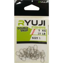 Ryuji 10 Adet Double Snap Klips