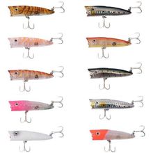 Ryuji Sea Popper 7 cm 8.5 gr Moon Red Head Top Water Maket Yem
