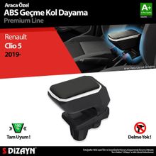 S Dizayn Renault Clio 5 ABS Gri 2019 Üzeri A+Kalite Geçmeli Kolçak