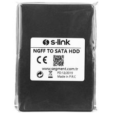 S-Link NGFF To Sata Harici 2.5 Siyah Hdd Kutusu