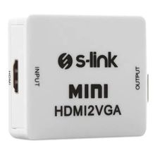 S-Link SL-HVC10 HDMI To Vga + Audio Çevirici