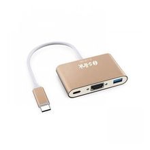 S-Link SL-USB-C68 Type-c To HDMI + USB 3.0 PD Çevirici