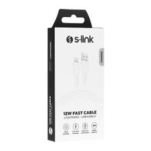 S-Link SL-X207E 2 A Lightning Güvenli Hızlı Data ve Şarj Kablosu