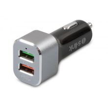 S-Link SW-QAC40M 2 USB 5V 3.0 Araç Şarj Cihazı