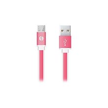 S-Link Swapp SW-C503 Pembe 1 m 2A Usb/micro Usb Şarj Kablosu