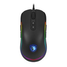 Sades S11 Revolver Siyah-Mavi Oyuncu Mouse