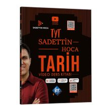 Sadettin Hoca TYT Tarih Video Ders Kitabı Kr Akademi Yayınları