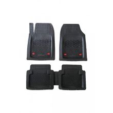 Safir Mercedes W169 Havuzlu Universal Krom Siyah Paspas