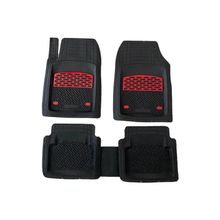 Safir Renault Clio Symbol Havuzlu Universal Krom Kırmızı Paspas