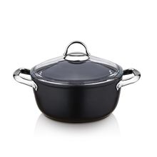 Saflon Titanyum İndüksiyon Tabanlı 22 cm 3,7lt Derin Tencere