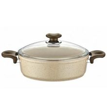 Safran Granit 24 cm Basık Tencere