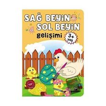 Sağ Beyin ve Sol Beyin Gelişimi 3 Yaş - Beyaz Panda Yayınları