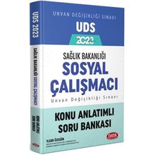 Sağlık Bakanlığı Sosyal Çalışmacı Unvan Değişikliği Sınavı UDS Konu Anlatımlı Soru Bankası - Data Yayınları
