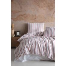 Şaheser Soft Tiss 160x220 cm Kiremit Tek Kişilik Nevresim Takımı