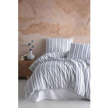 Şaheser Soft Tiss 160x220 cm Lacivert Tek Kişilik Nevresim Takımı
