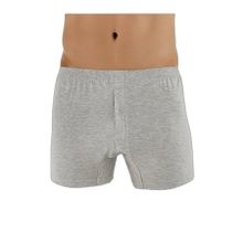 Şahinler ME010 Gri 6'lı Paket Penye Pamuk Erkek Boxer