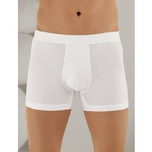 Şahinler ME031 Beyaz Likralı Şahinler Yazılı Torbalı Erkek Boxer