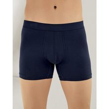 Şahinler ME031 Lacivert Likralı Şahinler Yazılı Torbalı Erkek Boxer