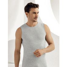 Şahinler Me077 Renkli Erkek Sıfır Kollu Likralı Süprem Atlet
