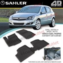 Sahler Opel Astra H 2004-2010 4.5D Havuzlu Paspas