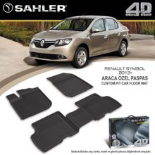 Sahler Renault Symbol 2013-2018 4D Havuzlu Paspas