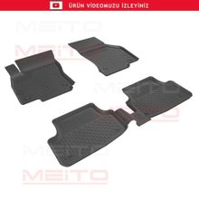 Sahler Siyah-Bej Mercedes C Serisi W205 2014-2019 4.5D Paspas