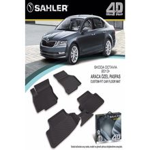 Sahler Skoda Octavia 2013 Sonrası 4.5D Havuzlu Paspas