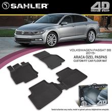 Sahler Volkswagen Passat B8 2015 Sonrası 4.5D Havuzlu Paspas
