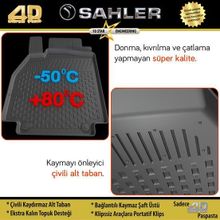 Sahler Volkswagen Polo 2017-2019 4.5D Havuzlu Paspas