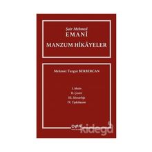 Şair Mehmed Emani - Manzum Hikayeler - Mehmet Turgut Berbercan