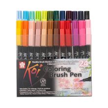Sakura Koi Colour 24'lü Fırça Uçlu Kalem Seti