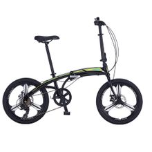 Salcano SLCN300 MD 20 Jant 6 Vites Siyah Sarı Katlanabilir Bisiklet