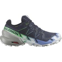 Salomon 474659 Speedcross 6 GTX W Carbon Provence White Kadın Outdoor Ayakkabı