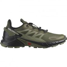 Salomon L47205100 Supercross 4 Haki Erkek Koşu Ayakkabı