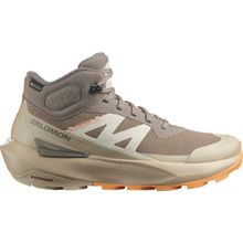 Salomon L47457200 Elixir Activ Mid Bej Gore-Tex Kadın Outdoor Ayakkabı