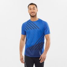Salomon LC1872800 Mavi Sense Aero Erkek T-Shirt