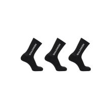 Salomon LC2086000 Everyday Crew 3 Pack Siyah Unisex Çorap