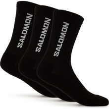 Salomon LC2086100 Everyday Crew 3 Pack Siyah Çorap